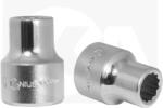 Genius Tools Dugókulcs - crowafej 3/4", 12 szög normál 17 mm Genius ( 635217 )