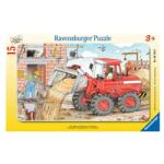 Ravensburger Puzzle Ravensburger Excavator, 15 piese (4005556063598) Joc de societate
