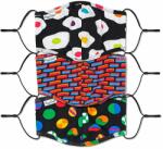 Happy Socks - Újrafelhasználható védőmaszk (3 pár) - többszínű Univerzális méret - answear - 7 090 Ft