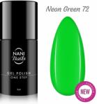 Naní Oja semipermanenta NANI One Step 5 ml - Neon Green