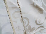 Cri Design Fata de masa damasc cu dantela 150x250 cm, Rose Flowers (FR-150x250-D) Fata de masa