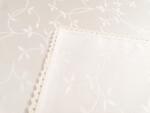Cri Design Fata de masa damasc cu dantela 160x300 cm, Frunze de maslin (FM-160x300-D) Fata de masa