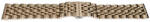  Bratara rose gold 7 rânduri cu deployant 20mm - 57115 - cureaceas