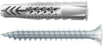 Fischer Univerzális dübel UX R S 6 x 35 - peremmel és csavarral, 25 db/csomag (94758) - praktikuskft