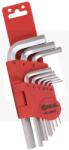 Genius Tools Imbuszkulcs klt. 9 db-os rövid S2 Genius (HK-09MS)