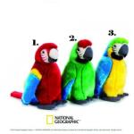 National Geographic Papagal Ara Macao Jucarie din plus 26cm (V770793)