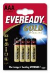 EVEREADY elem Alkaline Gold LR03, AAA, Micro 4db/csomag