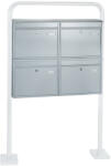 Rottner Modul 4 Cutii Poștale (Fără Stand) Gri (T04188) - seifuri-rottner