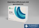  Clostridium difficile A+B toxin gyorsteszt (1 db) (SUN139)