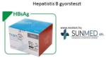  Hepatitis-B (HBsAg gyorsteszt) 40 db teszt/doboz (SUN138)
