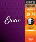 Elixir 16002 Phosphor Bronze NanoWeb 10-47 Extra Light