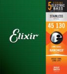 Elixir 14777 NanoWeb Stainless Steel Bass 45-130 Light