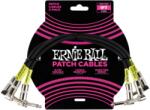 Ernie Ball Patch Kábel 30cm Fekete - arkadiahangszer