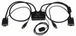 StarTech Switch KVM Startech SV211USB, 2x VGA, Black (SV211USB) - flax