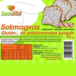 Love Diet sokmagvas glutén- és laktózmentes kenyér 350g