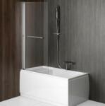 SAPHO POLYSAN RIONI kádparaván, 710mm, polírozott alumínium keret (72915) (72915)