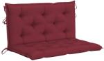 vidaXL Pernă bancă de grădină, roșu vin, 100 cm, material oxford (315001)