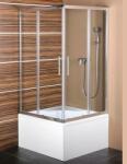 SAPHO POLYSAN CARMEN zuhanykabin, tolóajtóval, 900x900x1650mm, transzparent üveg (MD5116) (MD5116) - szaniteresklimacenter