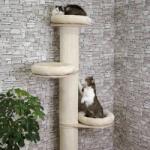 Kerbl Ansamblu pentru pisici Dolomit Tower, bej, 187 cm 81638 (425776)