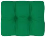 vidaXL Pernă de paleți, verde, 50x40x10 cm, material textil (314428)