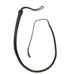  Bőr ostor-fonott. hossza: 90cm - diamondsexshop