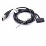 vhbw USB töltőkábel / töltőállomás / dokkoló Fitbit Ionic fekete (30cm)