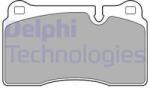 DELPHI set placute frana, frana disc DELPHI LP2009 (LP2009)