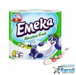 Тоалетна хартия Емека Mountain Fresh 4бр