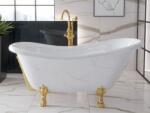 Besco Cada freestanding retro Besco Otylia 170x77cm, picioare gold (OTL17077WBR) (OTL17077WBR)