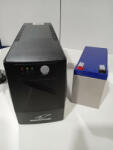 Pannon Power M650LCD UPS szünetmentes tápegység 650VA/360W+1db 7Ah akku (M650LCD)