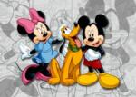 Plus Fototapet - Mickey, Minnie si Pluto 160x115 (FTDM-0284)