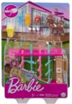 Mattel Barbie: Kerti játékszett - csocsóasztal kiskutyával (GRG77)