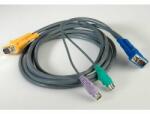 Roline Cable KVM 1xHD15M/M, 2xPS2M/M, 3m, Value 11.99. 5502