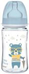 Canpol babies Антиколик шише Canpol Easy Start - Bonjour Paris, 240 ml, синьо (35/232_blu) - ozone