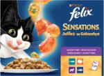 FELIX Sensations Jellies - Selecție Mixtă - curcan, miel, macrou și hering 12 x 85 g