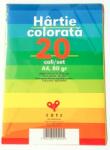 EXTE Carton colorat A4, 80 gr, 20 coli/set, 10 culori, Exte IQCOL8020 (IQCOL8020)