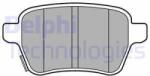 DELPHI set placute frana, frana disc DELPHI LP3165 (LP3165)