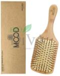Bio Essenze Perie pentru păr rectangulară din lemn de bambus Mood Bio Essenze