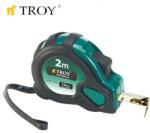 TROY Рулетка със стопер (2m x 16mm) (T 23122)
