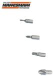 B. mannesmann Кръстат бит за отвертка PH0 x 25 mm, 3 бр. / MANNESMANN 20100 / (M 20100)