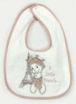 Bambino Casa Лигавник с бродерия Bambino Casa - Paris, Rosa (3012) - ozone