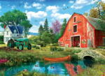 EUROGRAPHICS 8051-5526 - The Red Barn by Dominic Davidson - 1000 db-os puzzle fém dobozban (8051-5526)