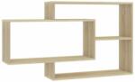 vidaXL Rafturi de perete, stejar Sonoma, 104 x 24 x 60 cm, PAL (800327) Raft