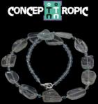  Colier din Topaz Neregulat - Apatit Rotund - Accesorii Argint 925 - concepttropic - 290,00 RON