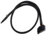 Phobya Cablu prelungitor Phobya SATA power extension 60cm, sleeving, Black, 87474