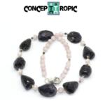  Colier din Iolit Neregulat Fatetat - kunzit Rotund - Accesorii Argint 925 - concepttropic - 279,00 RON