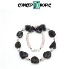  Colier din Iolit Neregulat Fatetat - kunzit Rotund - Accesorii Argint 925 - concepttropic - 259,00 RON