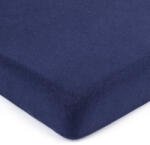 4Home Cearșaf de pat 4Home jersey albastru închis, 180 x 200 cm, 180 x 200 cm