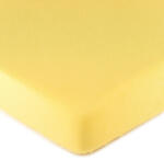 4Home Cearşaf de pat 4Home jersey, galben, galben, 180 x 200 cm