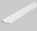 Topmet Surface14 alumínium LED U-profil, fehér (előlap: E, F) - A2020001 - szálban (A2020001)